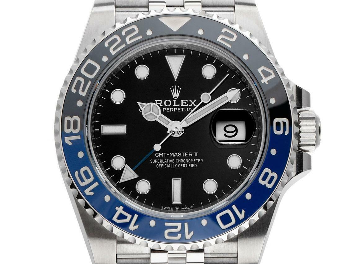  Rolex GMT-Master II Batgirl Ref.126710BLNR 2025 Full Set Ungetragen 