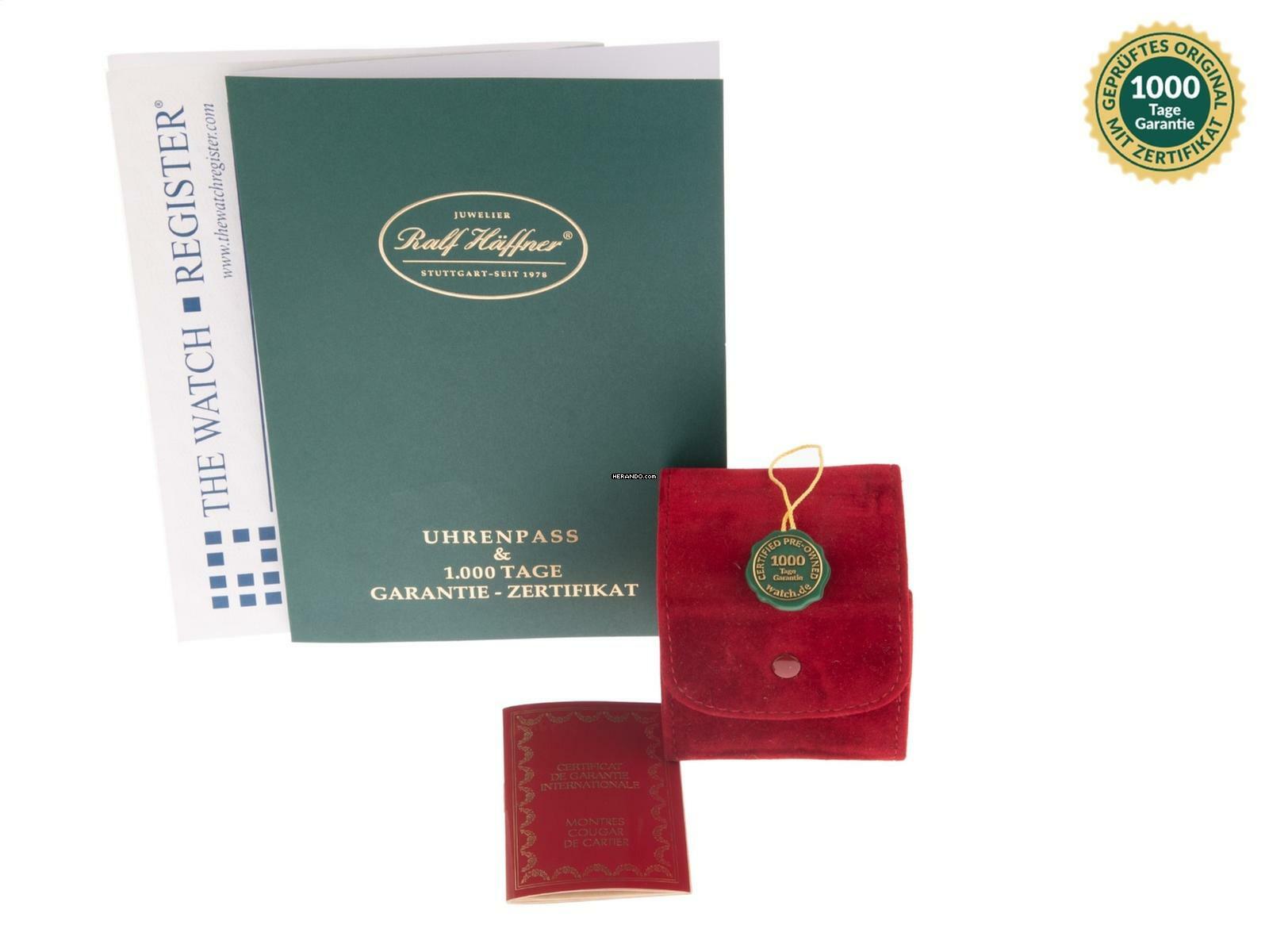 Cartier Cougar Panthere Cougar Ref.987904C 1999 Full Set sehr gut Vintage