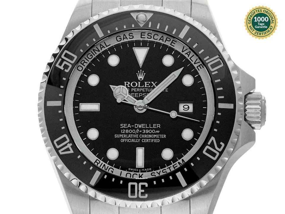  Rolex Sea-Dweller Deepsea Ref.116660 2008 Full Set wie Neu Vintage 