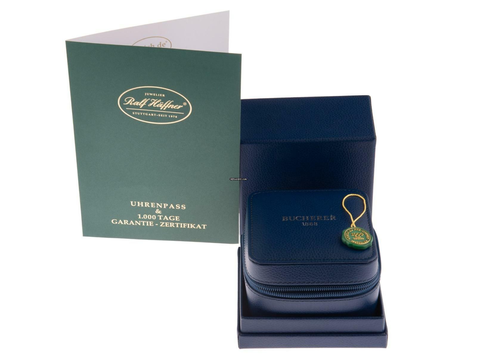 Carl F. Bucherer Jumbo Bullhead Chronograph Ref.9508.00 1971 Box&Beschreibung sehr gut Vintage