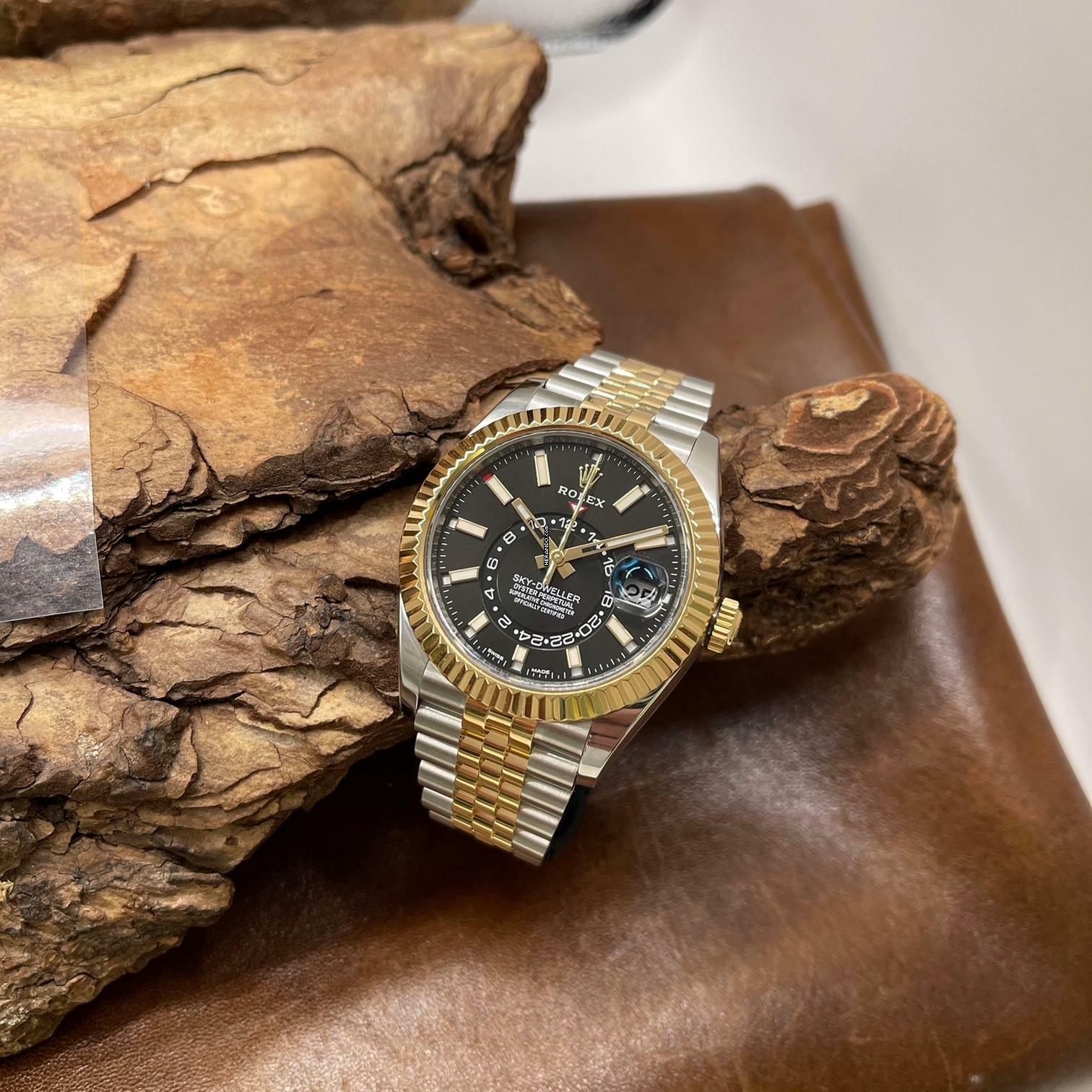 Thumbnail von Rolex Sky-Dweller am Jubiléband - FULLSET 2022 - Ref. 326933