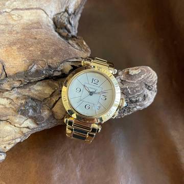  Cartier Pasha Gelbgold - FULLSET - Ref. 820903 