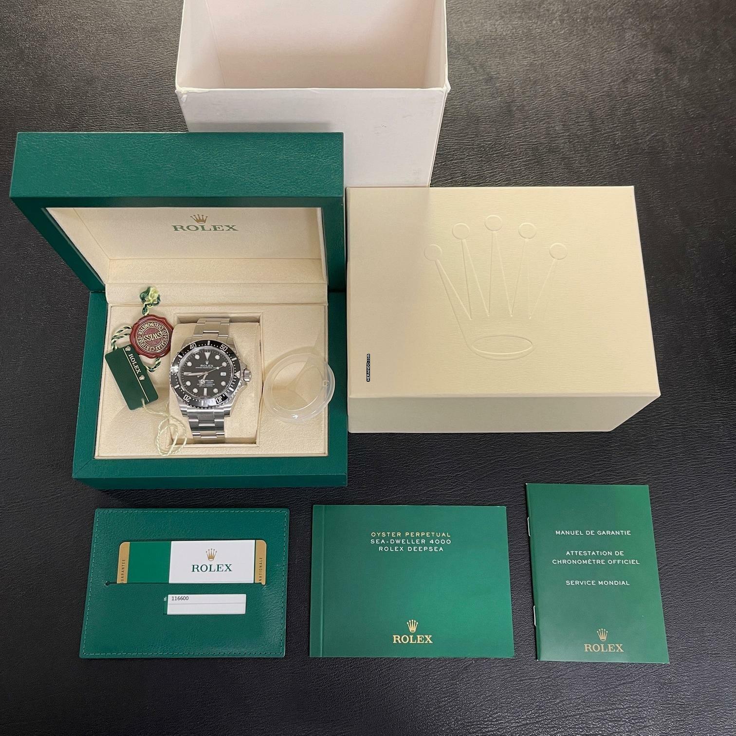 Thumbnail von Rolex Sea-Dweller 4000 FULLSET 2014 - Ref. 116600
