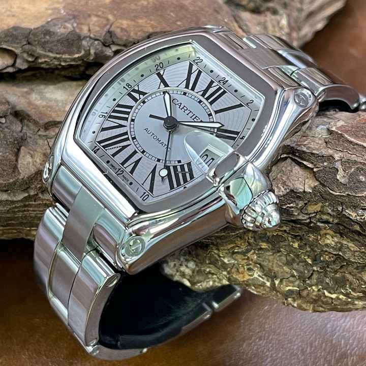  Cartier Roadster Roadster XL GMT - FULLSET - Ref. 2722 