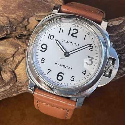  Panerai Luminor Base - PAM Ref. OP6568 white dial 