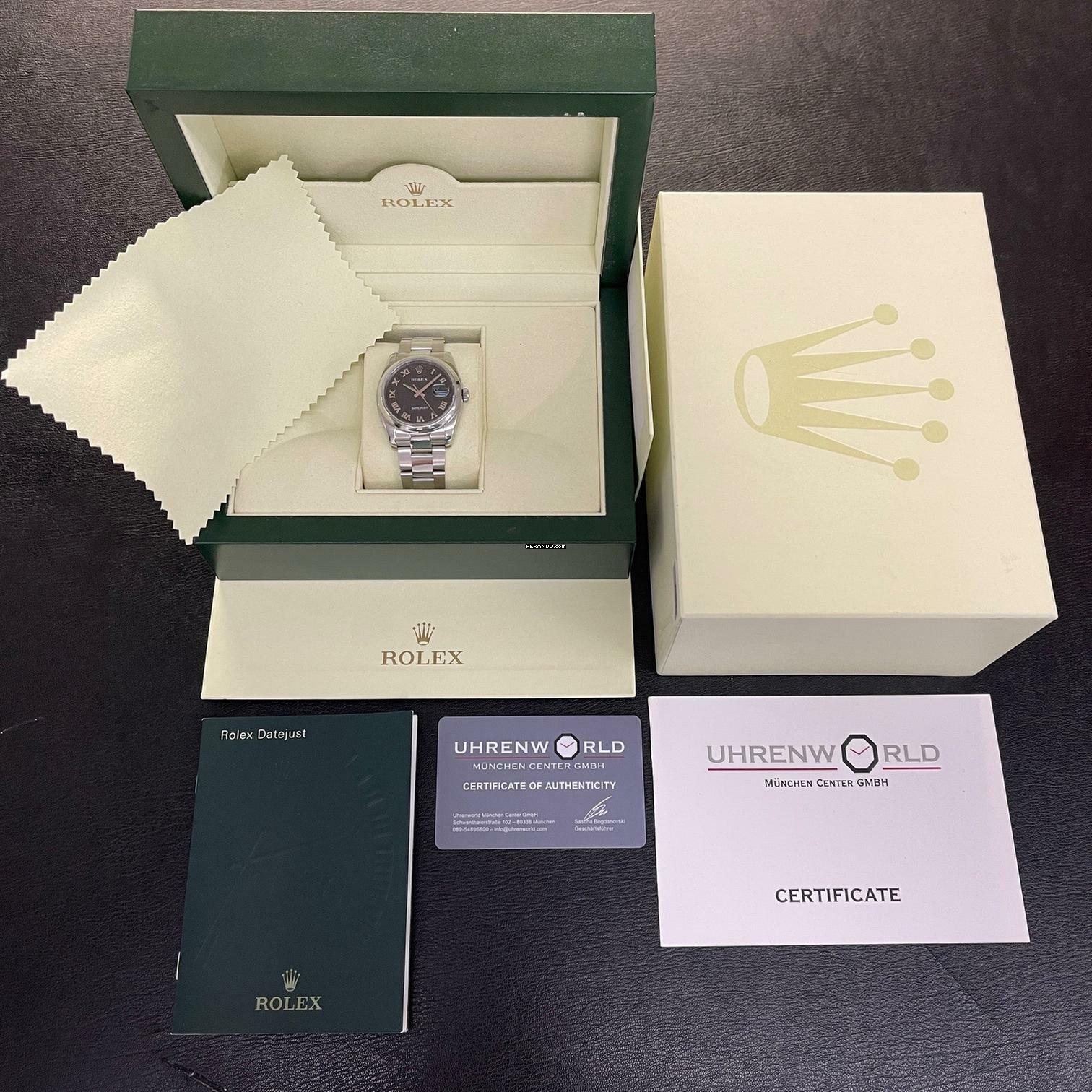 Thumbnail von Rolex Datejust 36 Oyster Perpetual Datejust 36 - Ref. 116200 - Jubiläumsdial