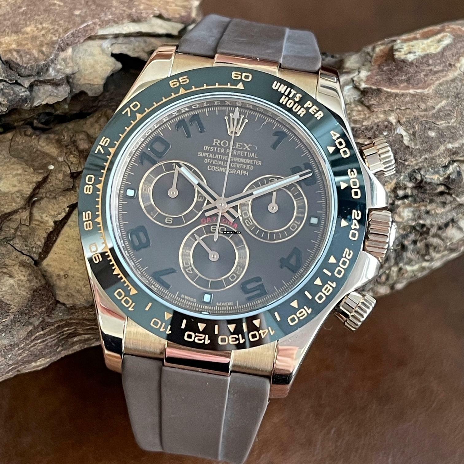  Rolex Daytona FULL SET 2011 LC100 - Ref. 116515LN - 750 Roségold 