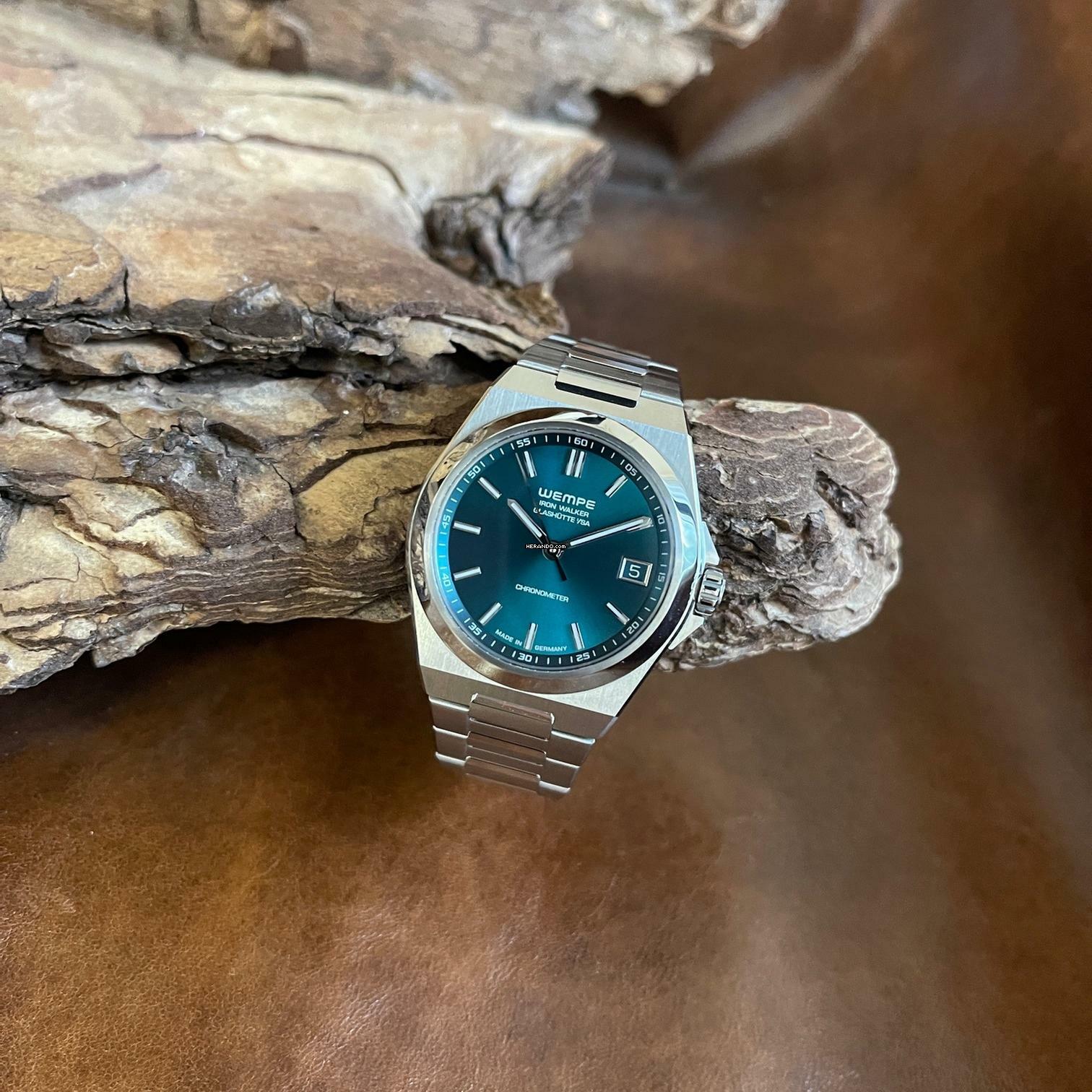 Thumbnail von Wempe Iron Walker Automatik Petrol 36