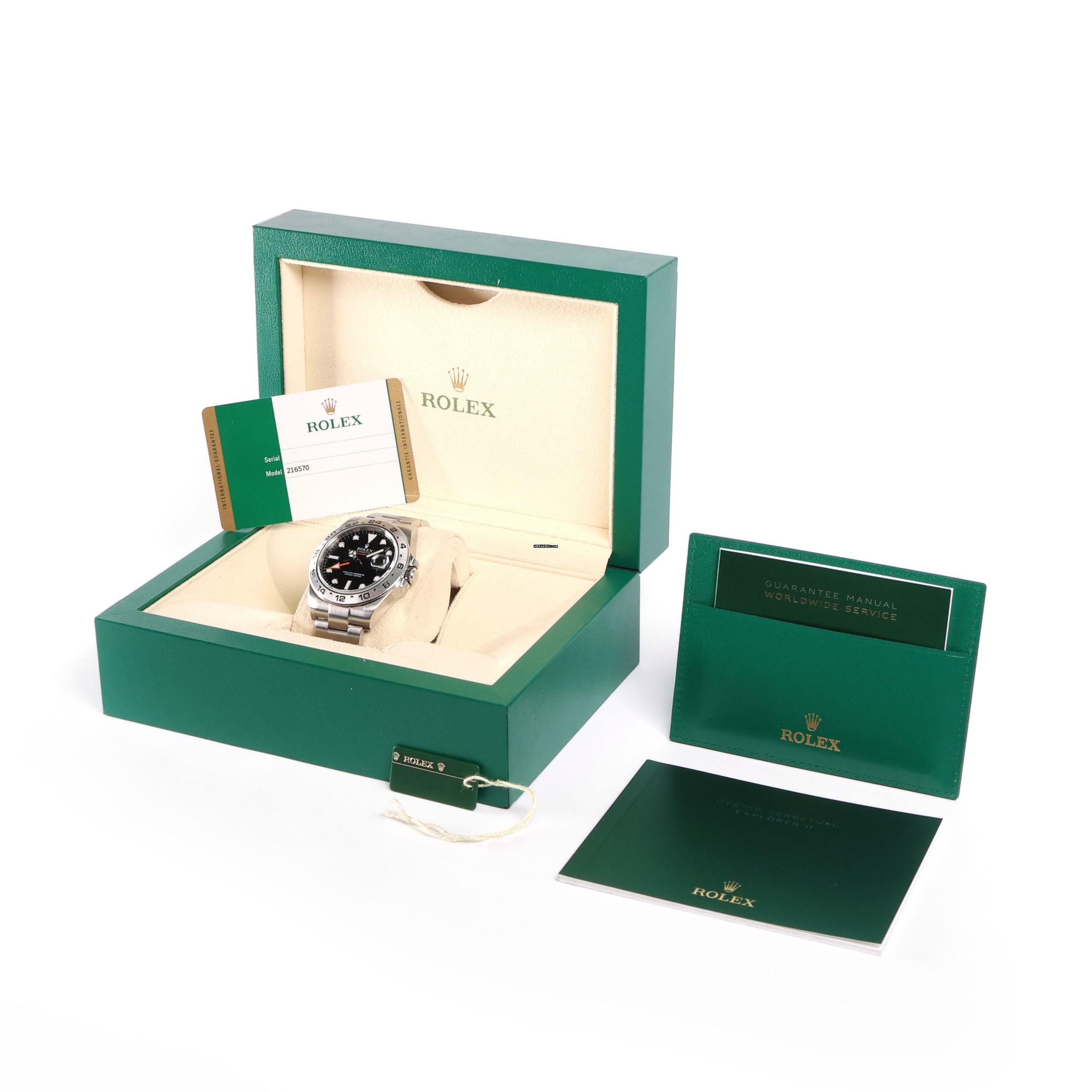 Thumbnail von Rolex Explorer II Black Dial