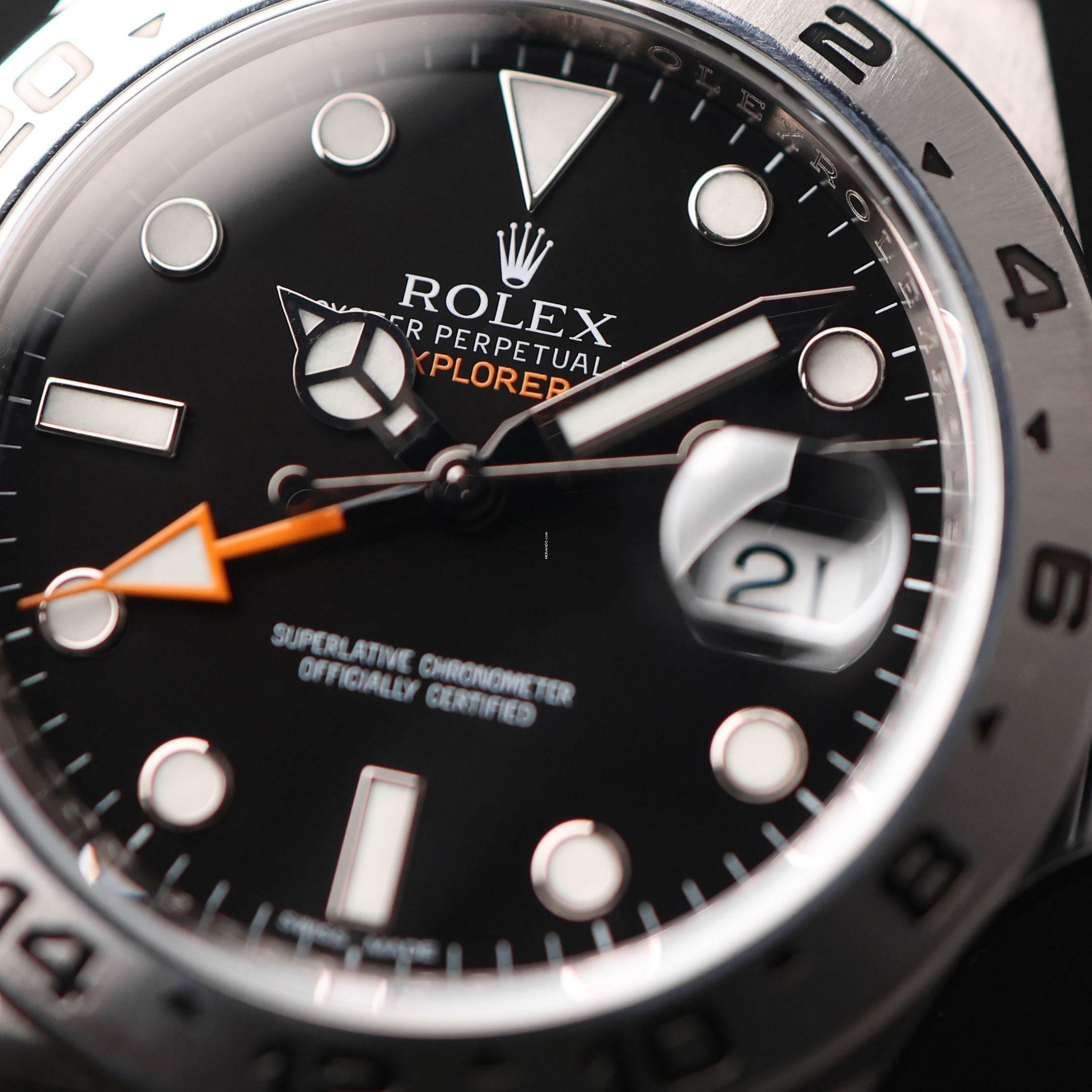 Thumbnail von Rolex Explorer II Black Dial