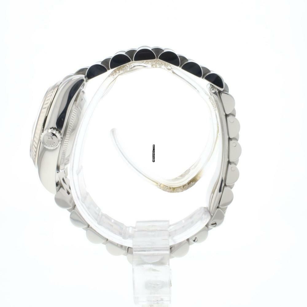  Rolex Lady-Datejust 26 Steel Jubilee Fluted Pink Diamond Dial 