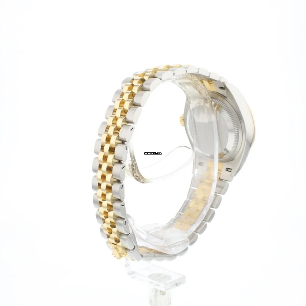  Rolex Lady-Datejust 28 Steel / Gold Jubilee Smooth Champagne Diamond Dial 