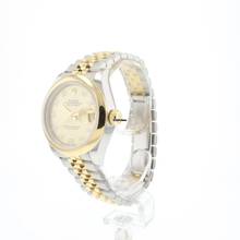 Thumbnail von Rolex Lady-Datejust 28 Steel / Gold Jubilee Smooth Champagne Diamond Dial