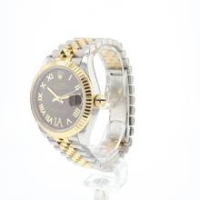 Thumbnail von Rolex Datejust 31 Steel / Gold Jubilee Fluted Grey Roman Diamond Dial