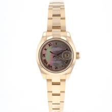 Thumbnail von Rolex Lady-Datejust 26 Everose Gold Oyster Smooth Roman MoP Dial