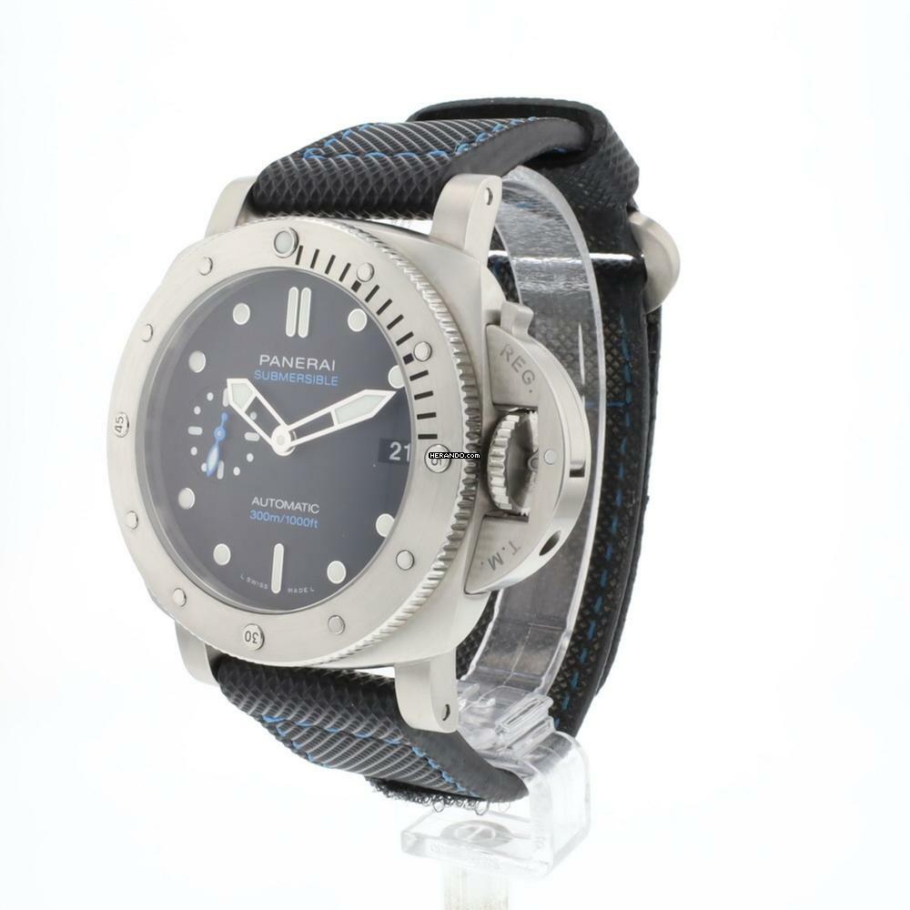 Thumbnail von Panerai Luminor Submersible 42 Black Dial
