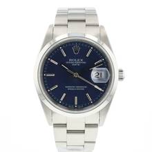 Thumbnail von Rolex Oyster Perpetual Date 34MM Steel Blue Dial