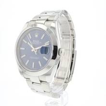 Thumbnail von Rolex Datejust 41 Oyster Blue Dial