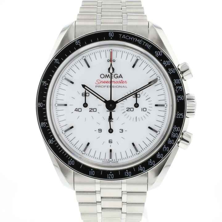  Omega Speedmaster Professional Moonwatch White Dial 
