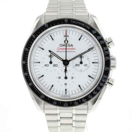  Omega Speedmaster Professional Moonwatch White Dial 