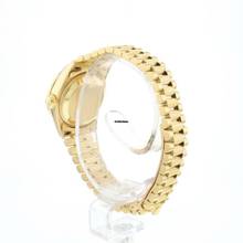 Thumbnail von Rolex Lady-Datejust 26 Yellow Gold President Champagne Roman Dial Bark Bezel Diamonds