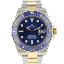 Thumbnail von Rolex Submariner Date Steel / Gold Blue 126613LB