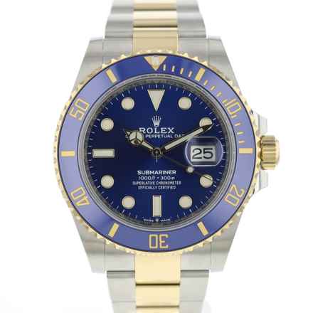  Rolex Submariner Date Steel / Gold Blue 126613LB 