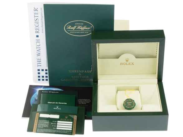  Rolex Milgauss Ref.116400GV 2007 LC 100 Full Set wie Neu Vintage 