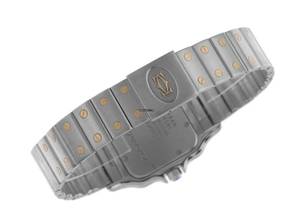 Thumbnail von Cartier Santos Galbée GM Ref.187901 1998 Full Set sehr gut Vintage