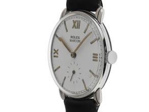 Thumbnail von Rolex Marconi kleine Sekunde 1942 original Box sehr gut Vintage