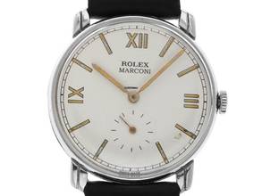 Thumbnail von Rolex Marconi kleine Sekunde 1942 original Box sehr gut Vintage