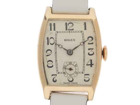  Rolex Art Deco Ref.578 1941 original Box sehr Gut Vintage 