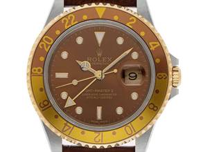 Thumbnail von Rolex GMT-Master II Tiger Eye Ref.16713 2005 Box&Beschreibung wie Neu Vintage