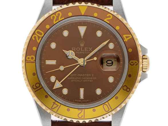  Rolex GMT-Master II Tiger Eye Ref.16713 2005 Box&Beschreibung wie Neu Vintage 