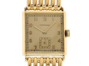 Thumbnail von Longines Tank Art Deco Vintage 1935 original Box sehr gut Vintage