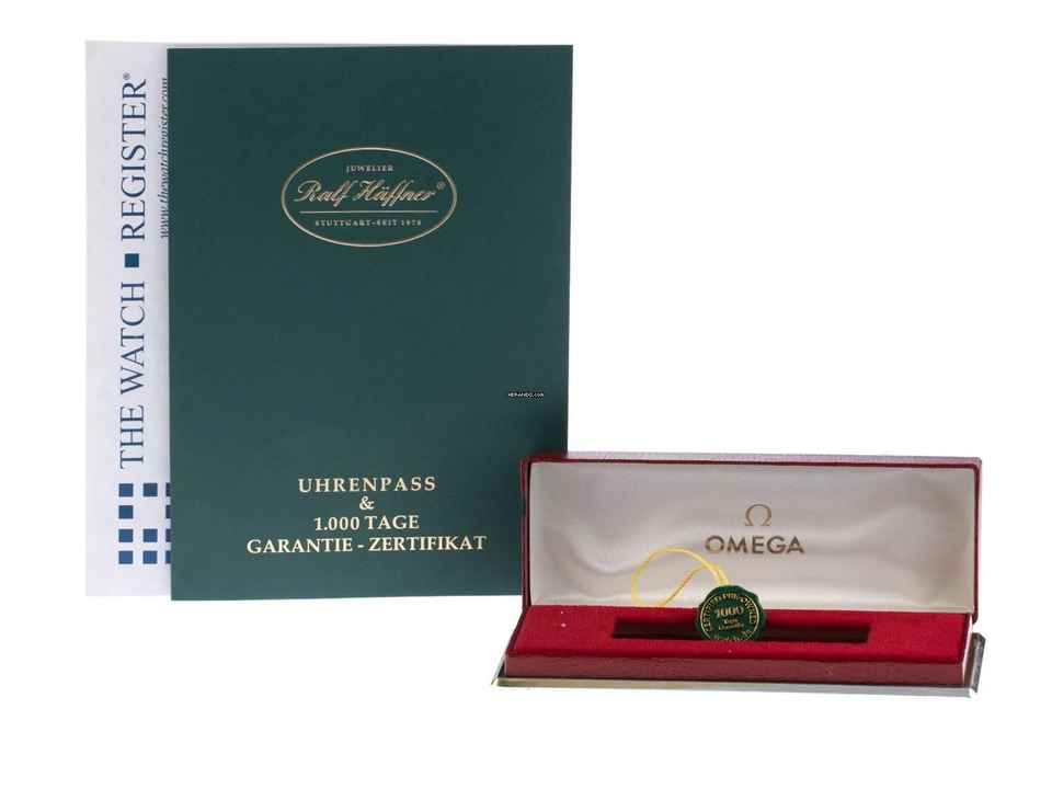  Omega Seamaster Ref.166.002 1968 original Box sehr gut Vintage 