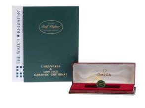 Thumbnail von Omega Seamaster Ref.166.002 1968 original Box sehr gut Vintage