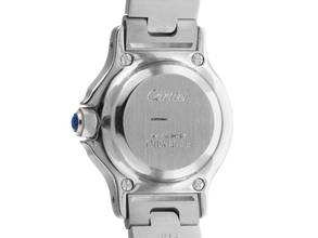 Thumbnail von Cartier Santos Octagon PM Kleines Modell Ref.0906 1979 Full Set sehr gut Vintage