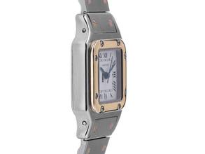 Thumbnail von Cartier Santos PM kleines Modell Ref.1170902 1995 Box&Beschreibung sehr gut Vintage