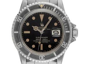 Thumbnail von Rolex Submariner Date MK1 Matte Dial flat 4 Ref.1680 1977 Full Set sehr gut Vintage