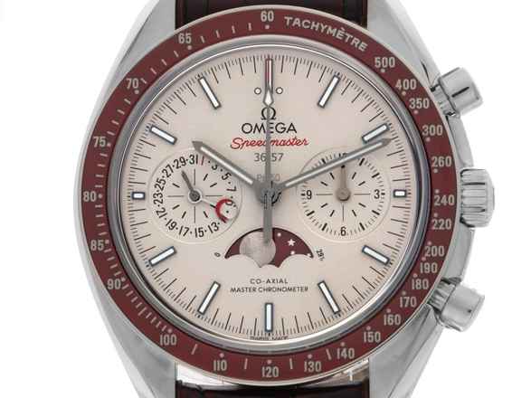  Omega Speedmaster Moonphase Moonwatch Moonphase Ref.304.93.44.52.99.001 2018 Full Set wie Neu Vintage 