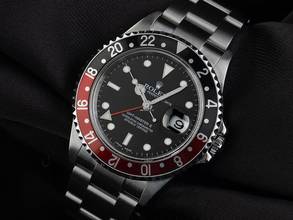 Thumbnail von Rolex GMT-Master II Coke Ref.16710T 2005 Box&Beschreibung sehr gut Vintage