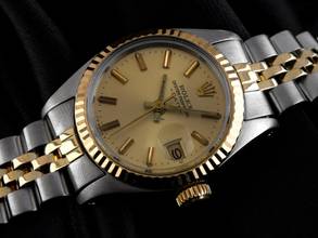 Thumbnail von Rolex Datejust Ref.6917 1984 Box&Beschreibung sehr gut Vintage
