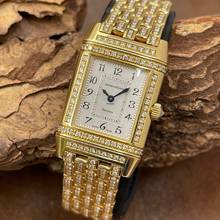 Thumbnail von Jaeger-LeCoultre Reverso Duetto Reverso Duetto Diamant - FULLSET - Ref. 266.1.44
