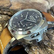 Thumbnail von Panerai Luminor 1950 8 Days Chrono Monopulsante GMT Luminor Chrono 8 Days Monopulsante GMT - PAM00311 - FULLSET 2012 - Ref. OP6741