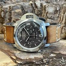 Thumbnail von Panerai Luminor 1950 8 Days Chrono Monopulsante GMT Luminor Chrono 8 Days Monopulsante GMT - PAM00311 - FULLSET 2012 - Ref. OP6741