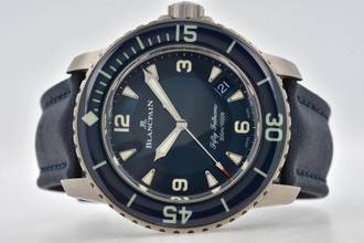 Thumbnail von Blancpain Fifty Fathoms Air Titanium Blue Dial 5015 12B40 052A