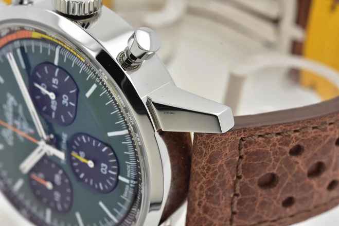  Breitling Top Time Ford Mustang Green Dial Chronograph A253101A1L1X1 