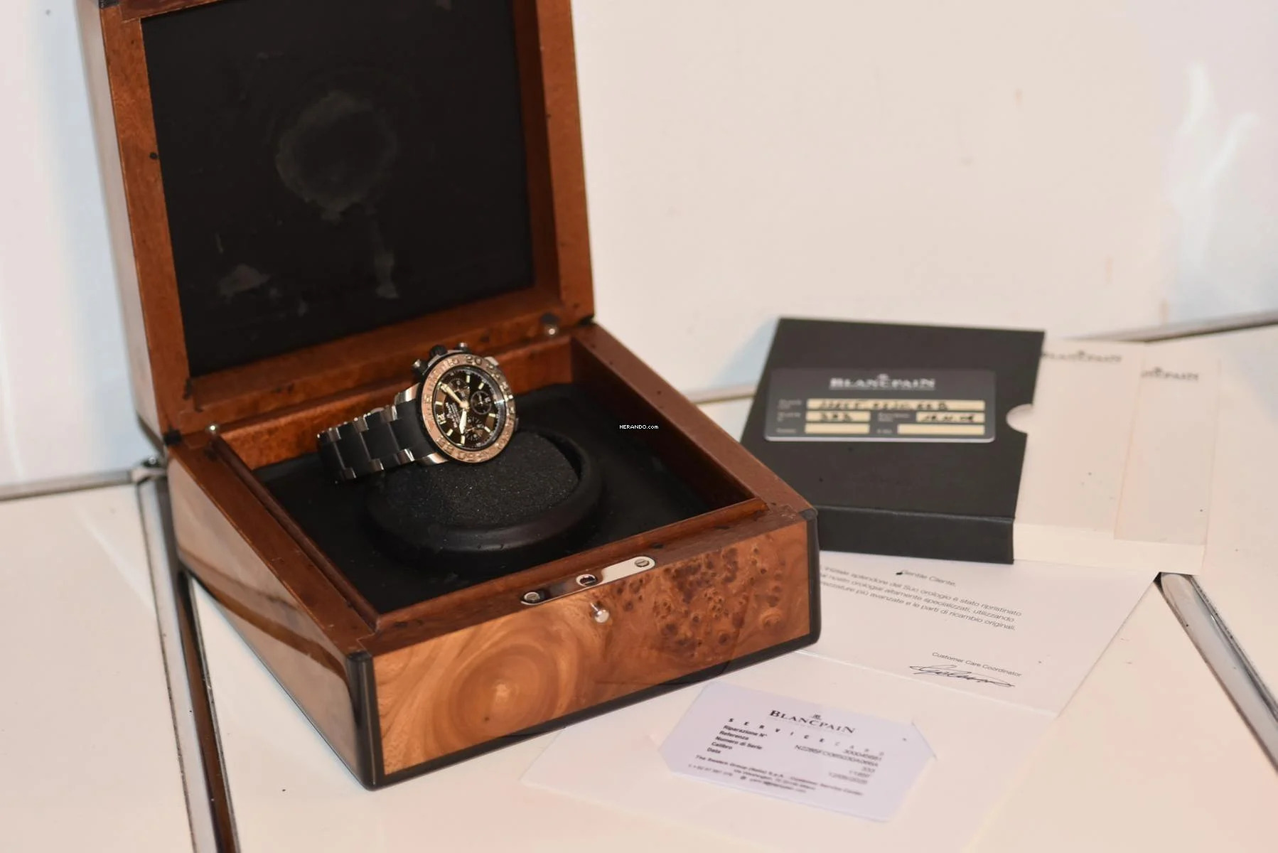 Thumbnail von Blancpain Air Command Flyback Chronograph 2285F-6530-66 Service 2025