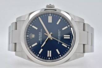 Thumbnail von Rolex Oyster Perpetual 41 Automatik 124300 Blue Dial Blau